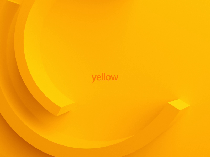 2560x1440 Electric Yellow Solid Color Background